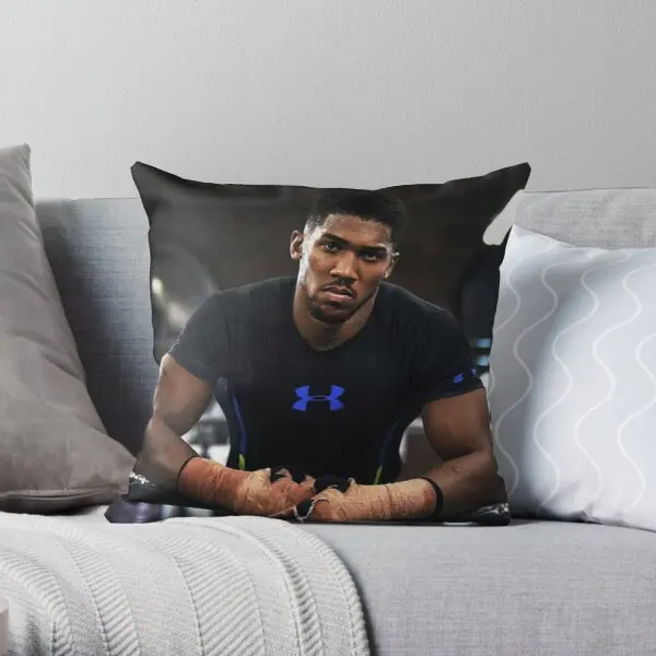 

Anthony Joshua Print Pillow Case Sofa Throw Car Bedroom Decorative Cushion Waist Cover Fashion Soft Home Pillows not include
