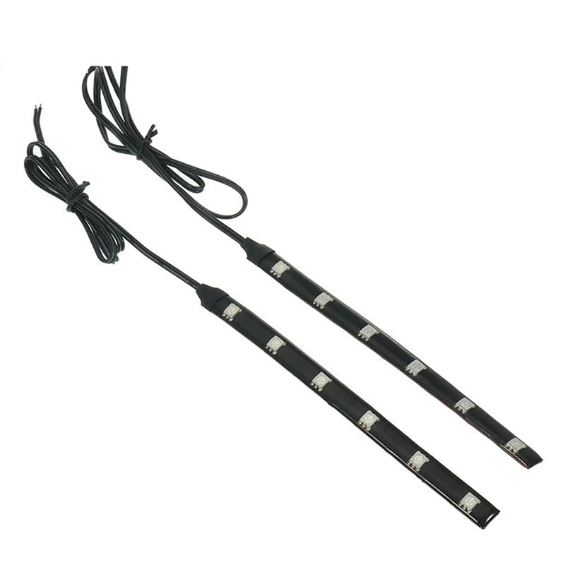 2 шт. поворотные сигнальные огни для мотоцикла 6SMD5050 Универсальный гибкий