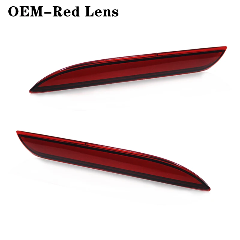 IJDM дымчатый объектив Светодиодный отражатель бампера светильник s для 2015 17 Ford