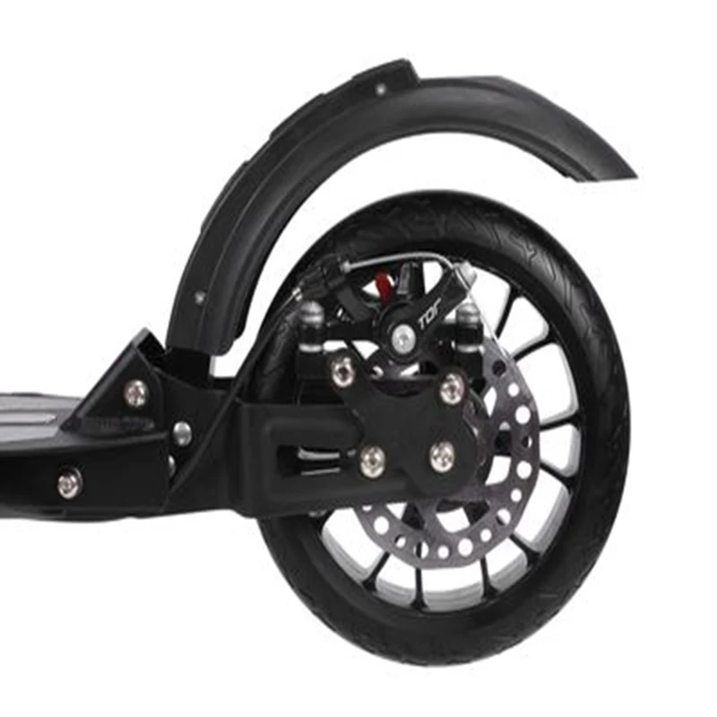 Складной самокат для взрослых и детей 2 колеса из полиуретана бодибилдинга