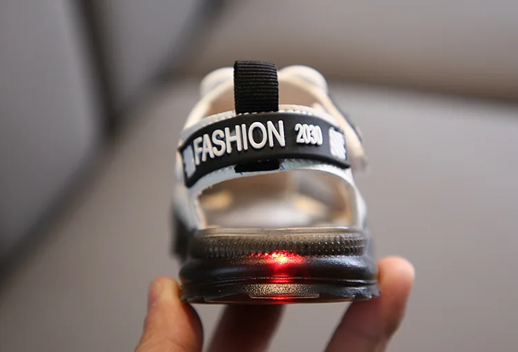 

Kids Girls Sandals Summer Children Boys Sandals Fashion Bowknot Led Glow Flat Shoes Baby Toddler Shoes Sandals for Girls