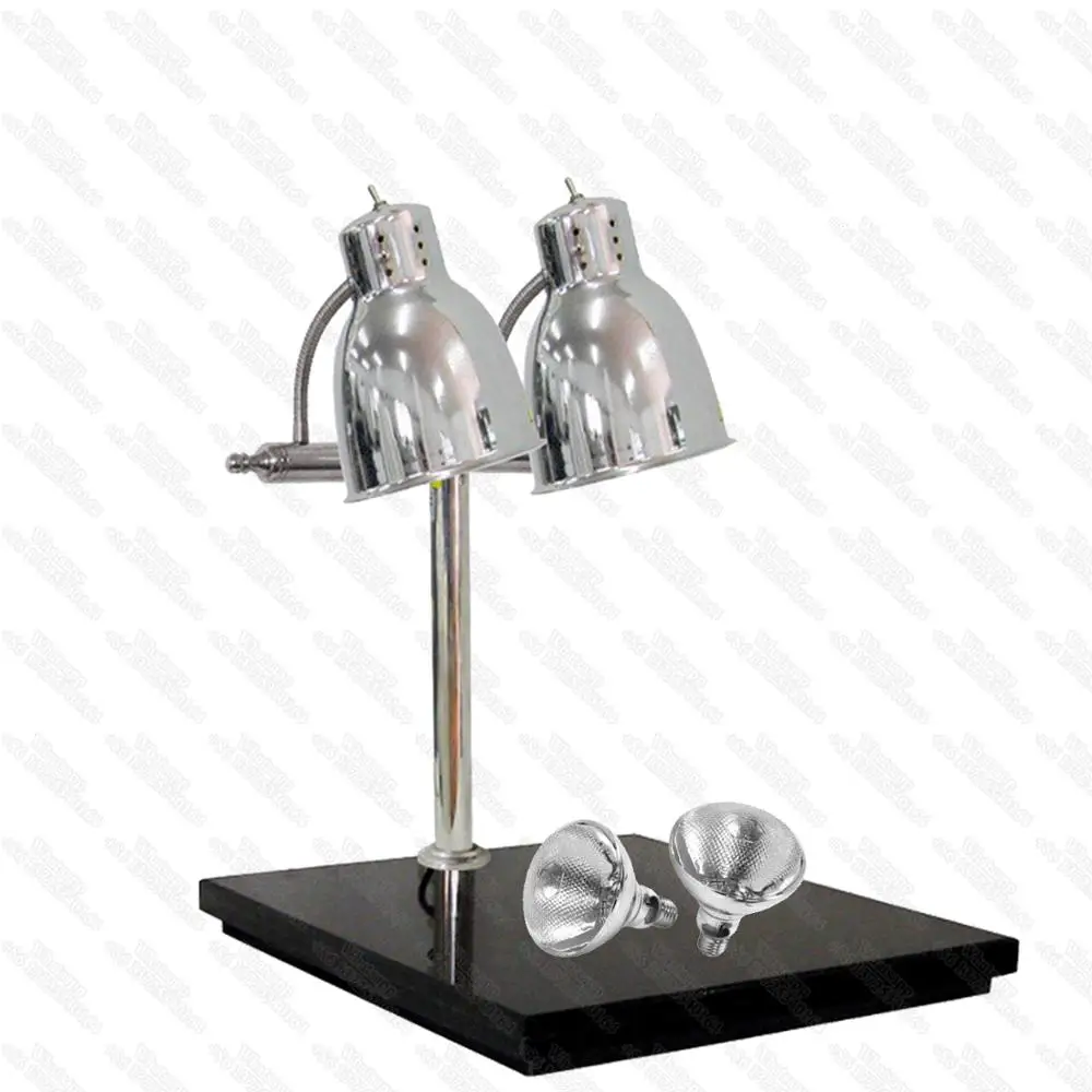 

Коммерческие 500 Вт пищевые тепловые лампы с мраморной базой для ресторана буфет для кухни