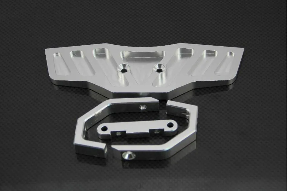 Передний бампер из сплава с ЧПУ подходит для 1/5 GTB Racing HPI ROVAN ROFUN KM BAJA 5B 5T 5SC SS |