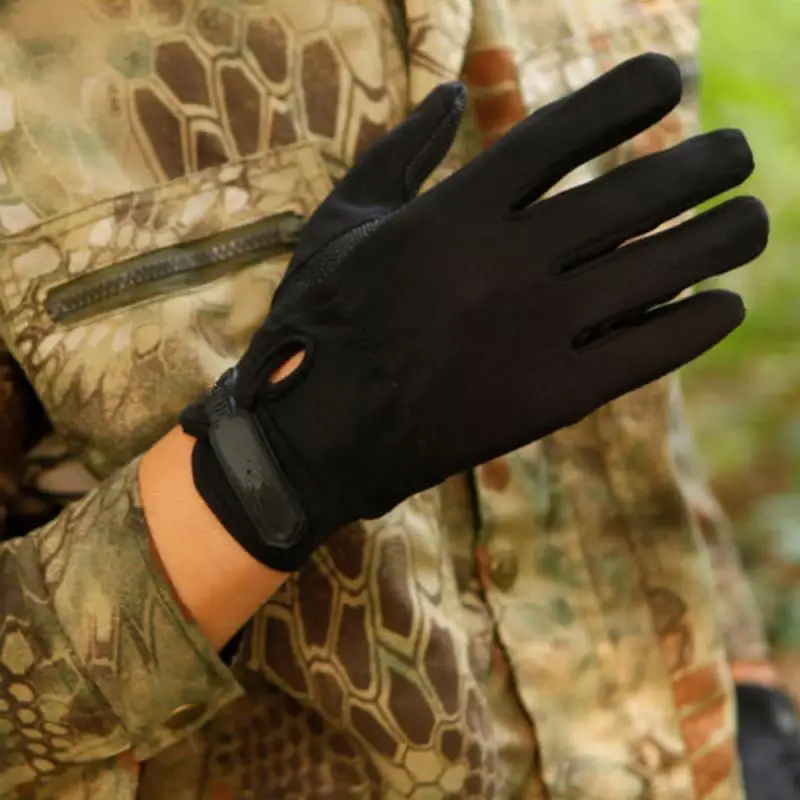 Спортивные камуфляжные мужские военные тактические перчатки для верховой езды