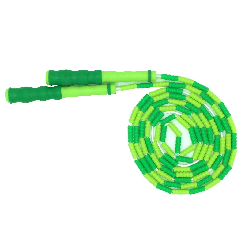 

Хорошая здоровая детская скакалка из бисера Скакалка кабель для упражнений для занятий фитнесом спортивные для студентов малышей