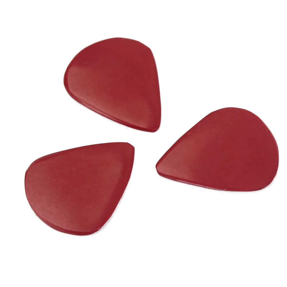 

3pcs Guitar Plectrum Picks 28*26*2mm Natural Stone Guitar Finger Pick Plectrum (Blue)
