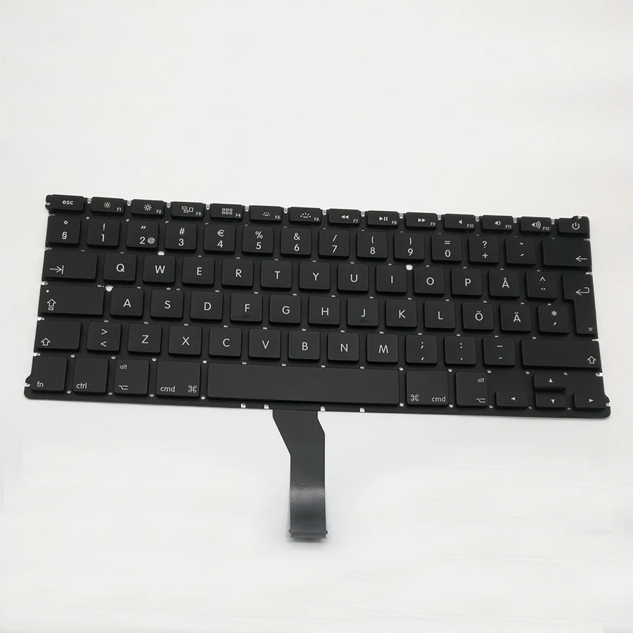 Новая шведская клавиатура для Macbook Air 13 &quotA1369 2011 A1466 2012 2013 2014 2015 2017|Клавиатуры