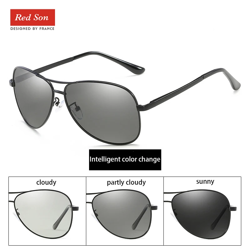 Роскошные Дизайнерские поляризационные солнцезащитные очки для мужчин