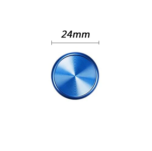 24mm 2 шт, 24 мм, металлическая книга, блокнот, Грибное отверстие, кнопка, блокнот, пластик, в рулонах, 360 градусов, диск, пряжка, связывающие кольца - Цвет: 24mm