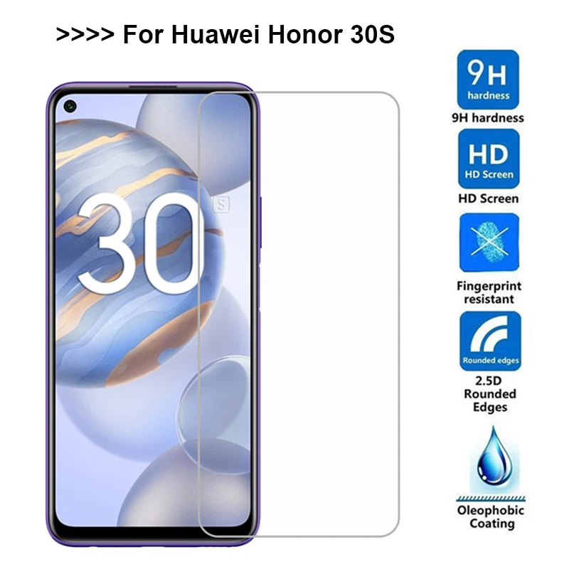 Защитная пленка для Huawei Honor 30 S закаленное стекло | Мобильные телефоны и