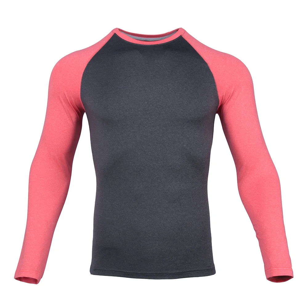 Long Sleeve Fitness Gym Clothes Men's Running T Shirt Compression Autumn Sport Shirts Cycling Stretch Sports Clothing Male Shirt