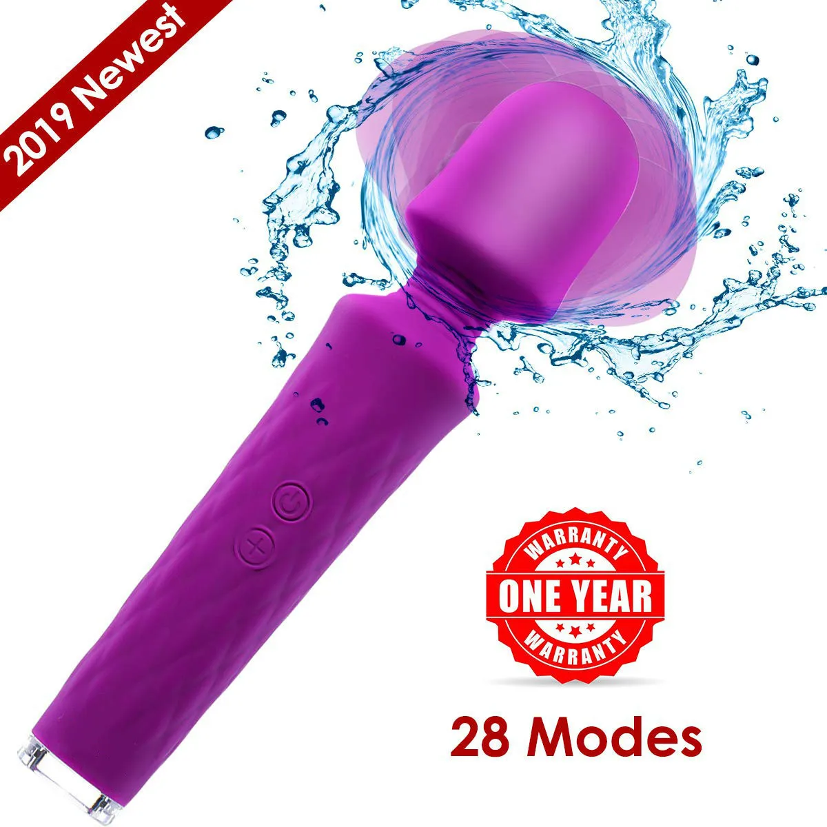 28 Magic Режимы вибрации светодиодный дисплей USB Перезаряжаемые Тихий шепот