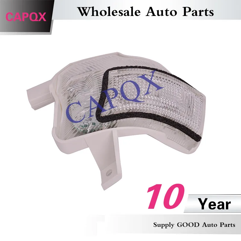 Боковое зеркало заднего вида CAPQX 2 шт. светодиодный поворотный сигнал