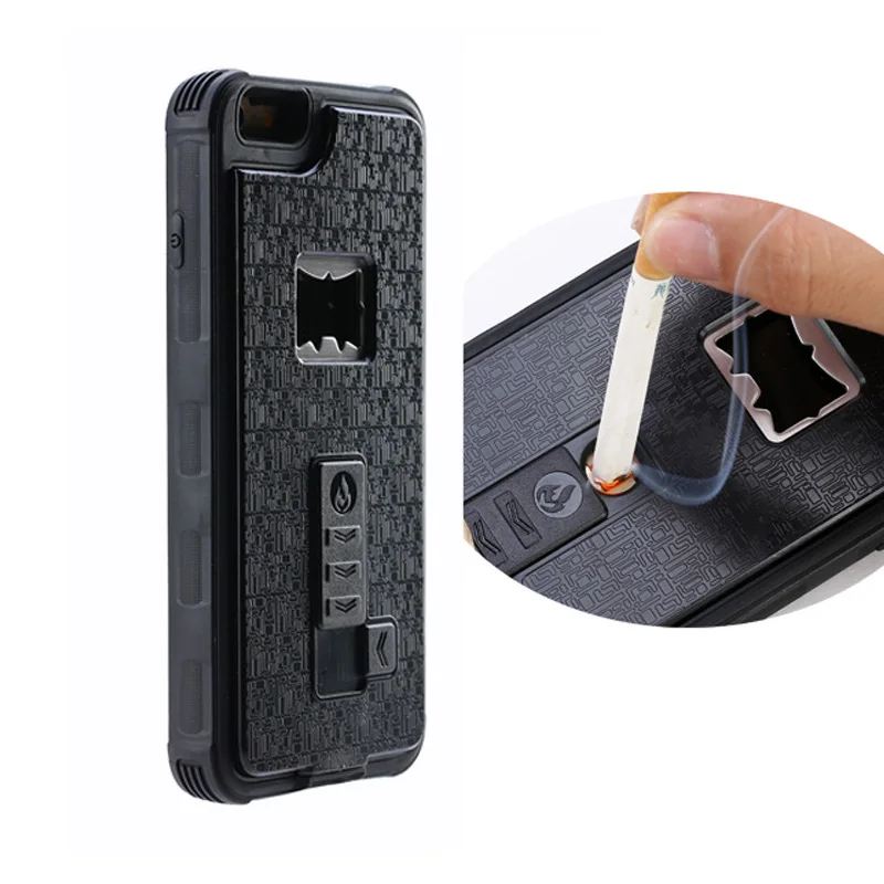 

Cigarette Lighter Phone Case For iPhone XR X XS max 8 7 6 plus Bottle Opener Cover Heavy Duty Protection funda coque New