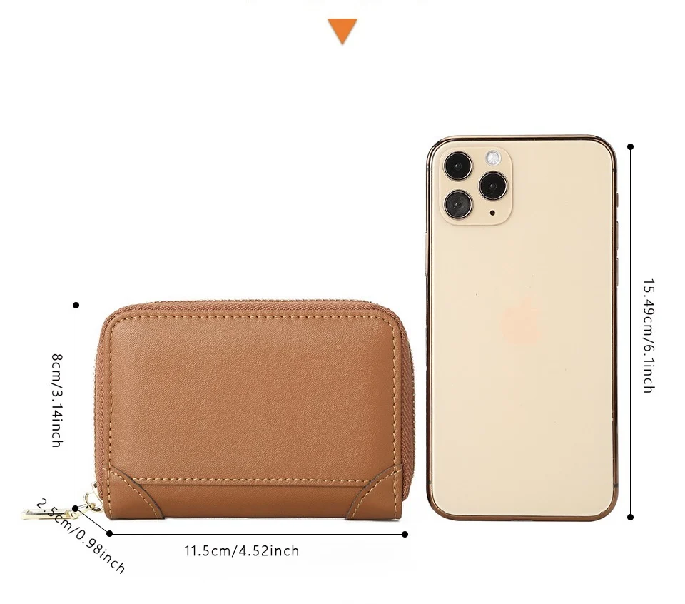 

Organ Card Holder Women's Leather Card Holder Multi-Card Holder