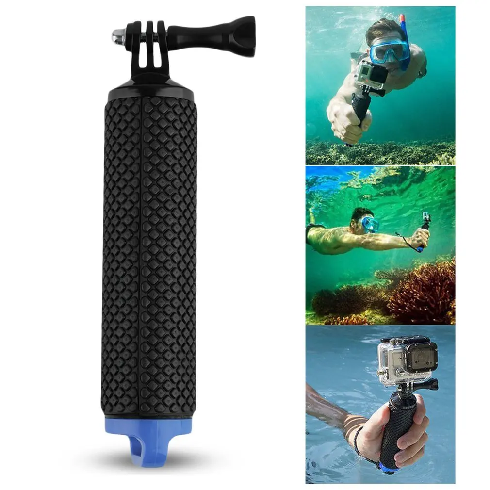 Small Size and Lightweight Durable Metal Shaft Floating Grip Selfie Rod Buoyancy Camera Handle Mount Stick For GoPro Hero | Электроника