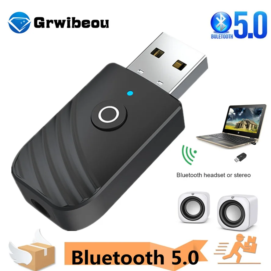 Bluetooth 5 0 аудио приемник передатчик 3 в 1 Мини мм разъем AUX USB стерео музыка