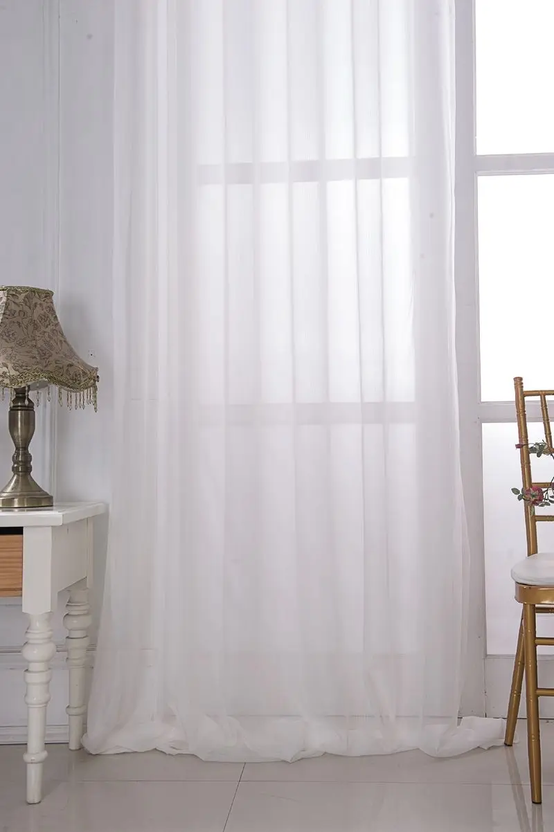 Геометрический жаккардовый цветочный ретро-деко домашние прозрачные оконные