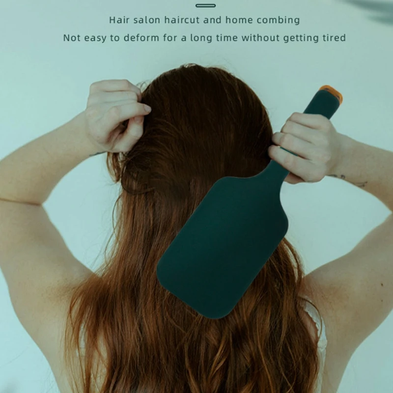 

Paddle Hair Brush with Soft Cushion, Detangling and Smoothing Hairbrush for Men, Women and Kids, Detangler for All Hair