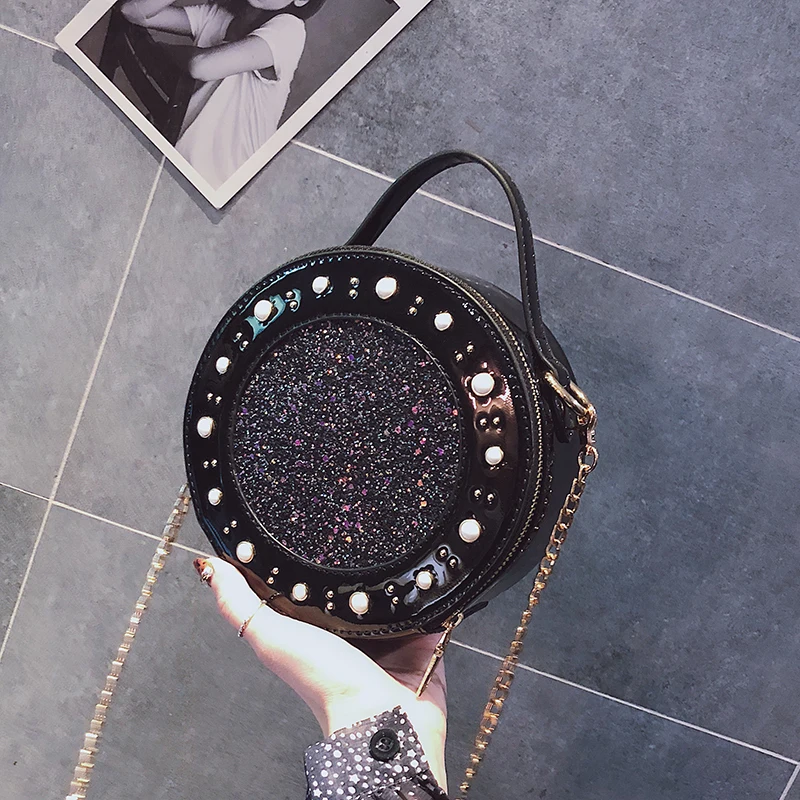 Новые женские Лакированная кожа сумки кошельки и для женщин через плечо сумка