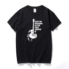 Продолжайте кресло-качалка в свободном мире футболка Neil Young Pearl Jam Бесплатная мир футболка новый летний топ, хлопковая футболка для мужчин, евро Размеры