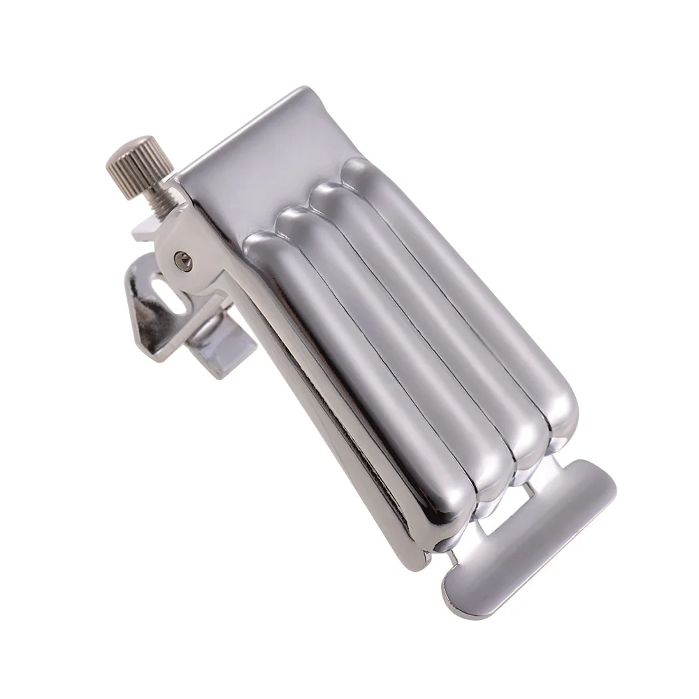 Серебряная мостовая пластина на 5 струн задняя банджо для гитары запчасти