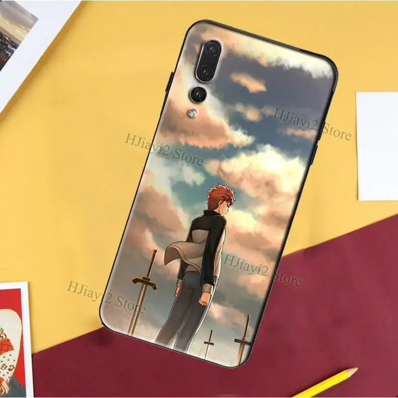 Чехол Shirou Emiya Fate Stay Night для Huawei P20 Lite P10 P40 P30 Pro Mate 20 10 30 P Smart Z 2019 | Мобильные телефоны и