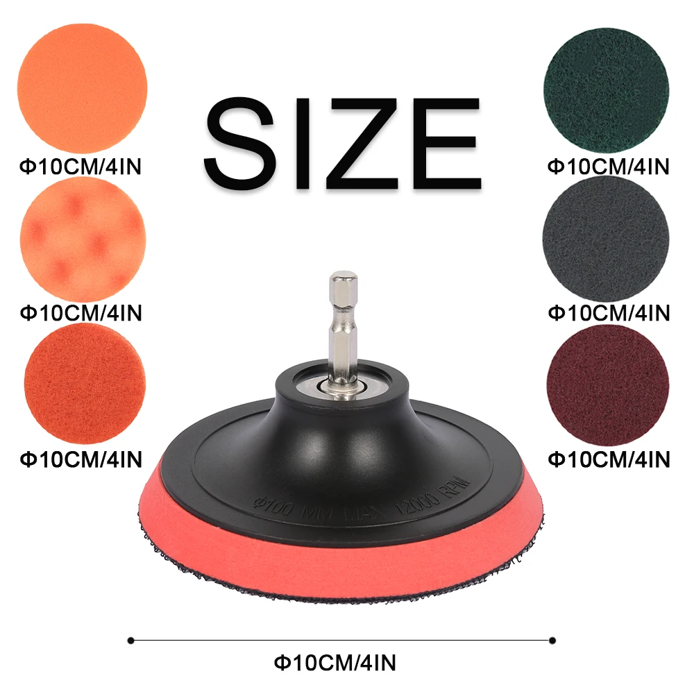 Полировальный лист 16 шт. самоклеящийся полировальный многоцелевой набор для