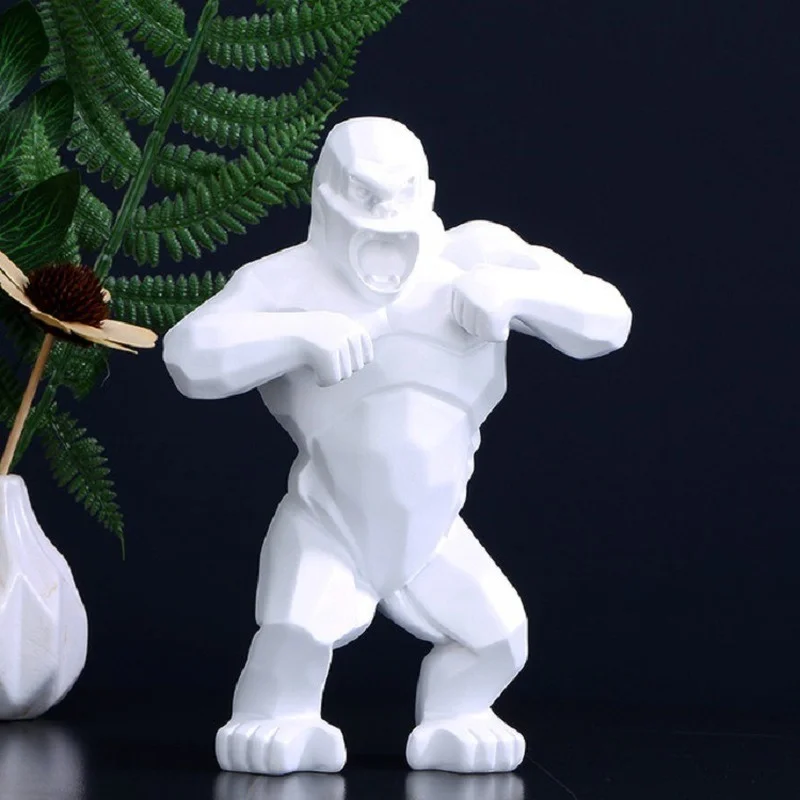 Новинка 2021 года украшение для гостиной обезьянки King Kong скульптура гориллы