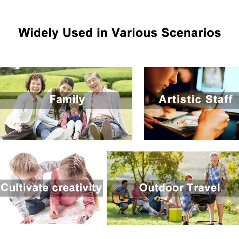 

Fun Instant Print Camera for Kids Camera with Print Paper Portable Creative Print Camera for Boys Girls Gift