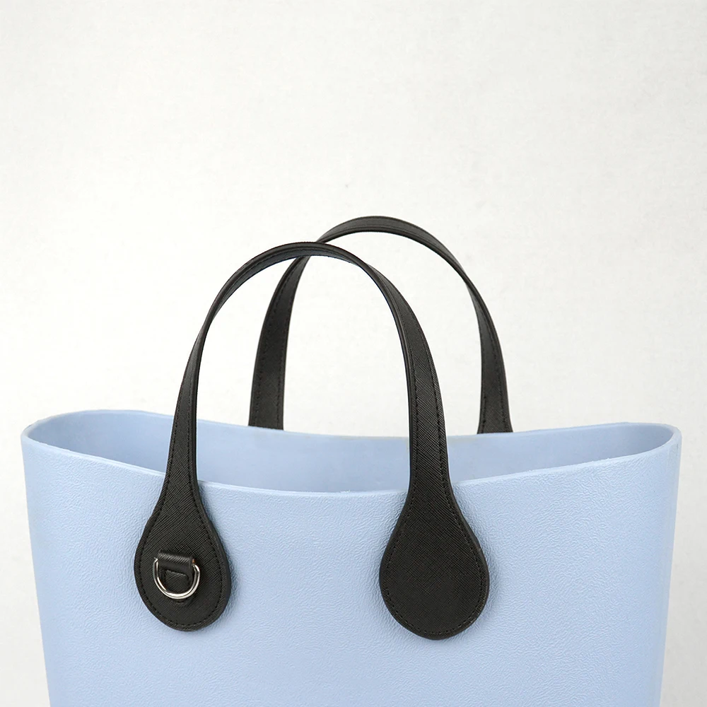 Короткая длинная ручка Tanqu для O Bag с D образной пряжкой Каплевидным концом ручки