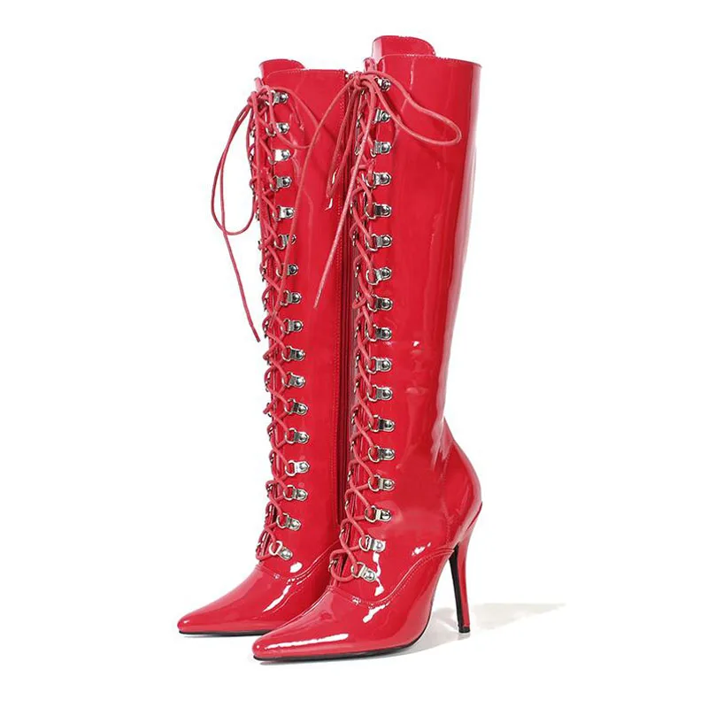 

(35-45) 2020 г. Высококачественные женские замшевые сапоги до колена с острым носком, украшенные вышивкой, на каблуке 12 см, H123-5