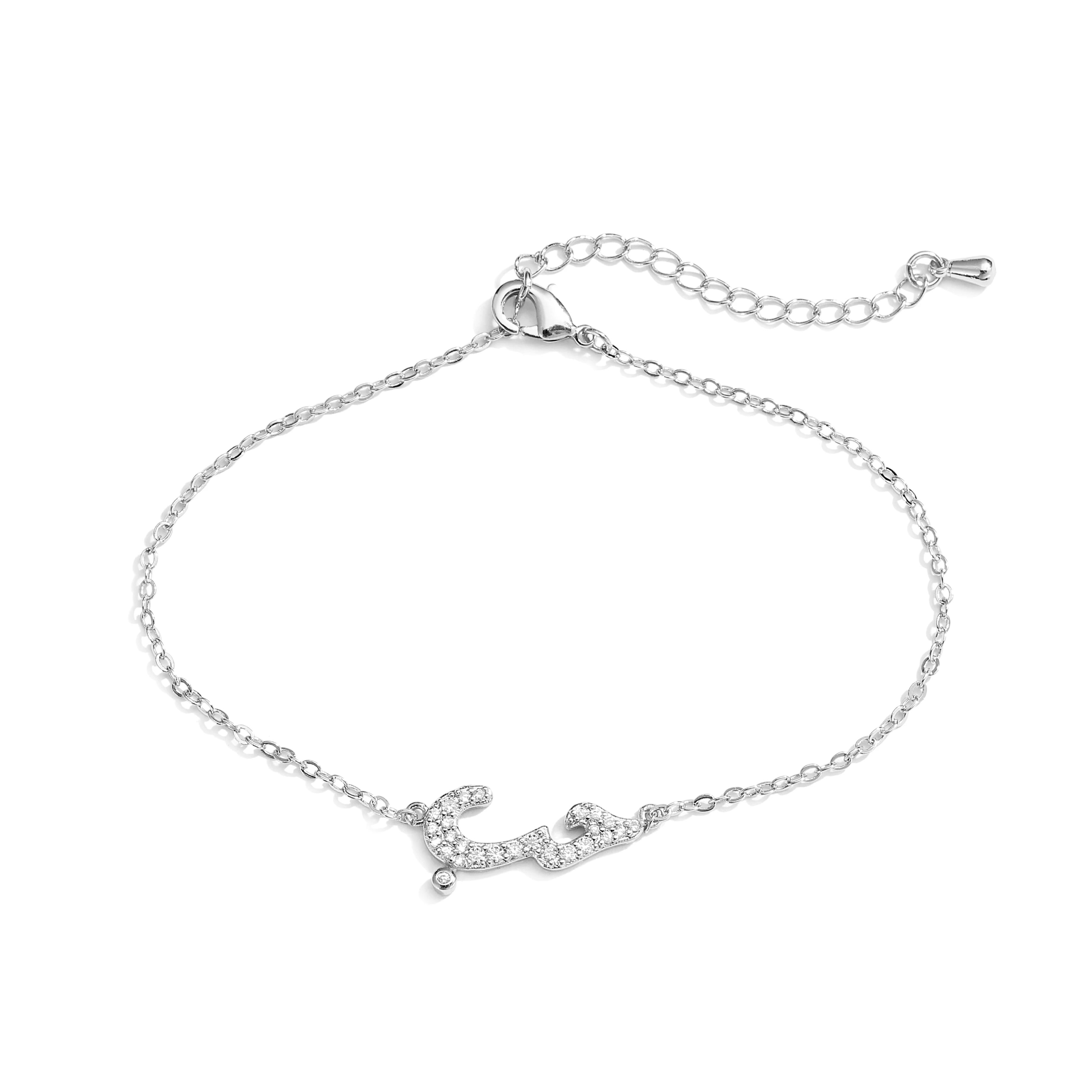 HECHENG персонализированный браслет с подвеской в виде букв арабским именем оптовая