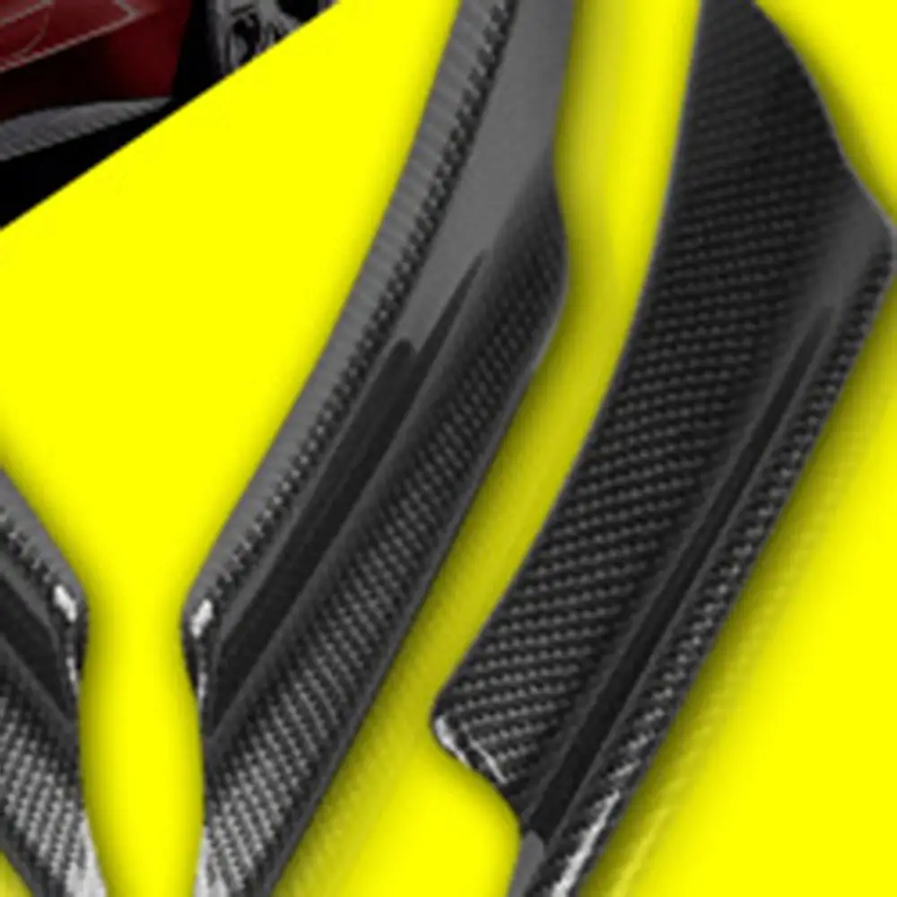 Автомобильный бампер ветровой нож спойлер из углеродного волокна для BMW 530Li 335i 750i