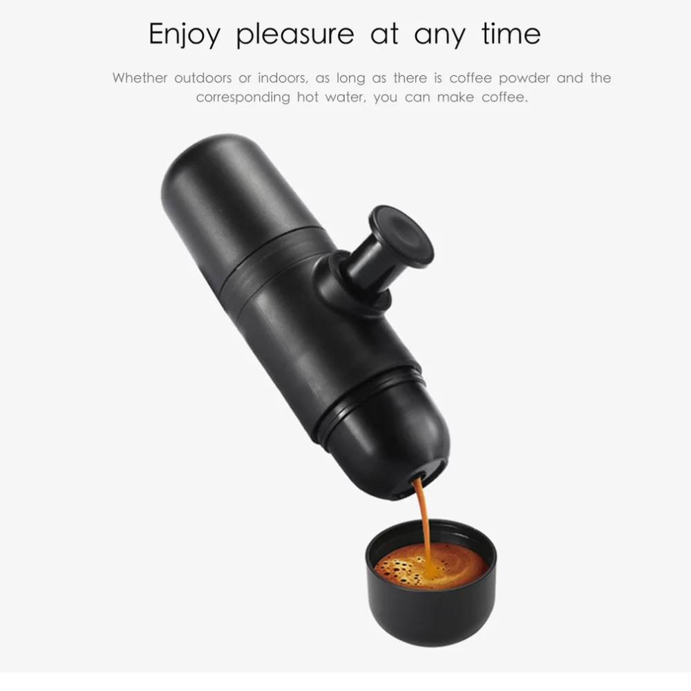 

Portable Coffee Machine Manual Coffee Maker Handheld Press Espresso Machine For Home Travel CF31