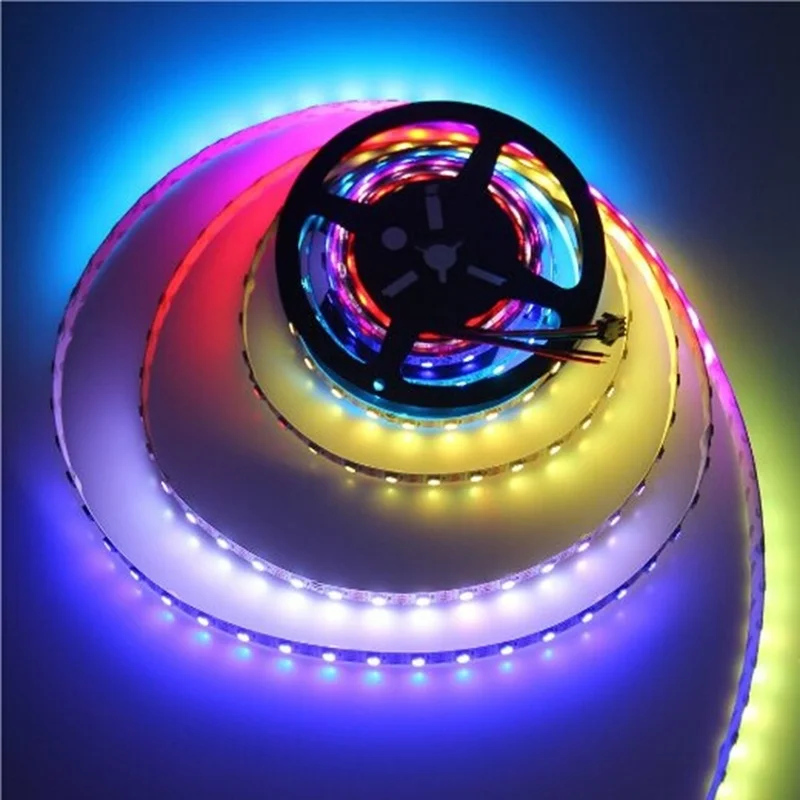 Индивидуально Адресуемая водонепроницаемая светодиодная лента ip67/ip30 5050 rgb 30 60 144