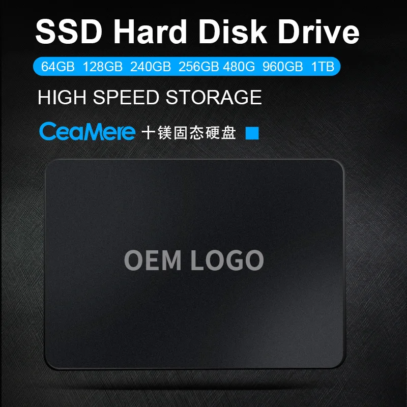 10 шт. CeaMere Ssd SATA3 128 ГБ 240 256 480 500 960 ТБ Hdd 2 5 жесткий диск дюйма Внутренний