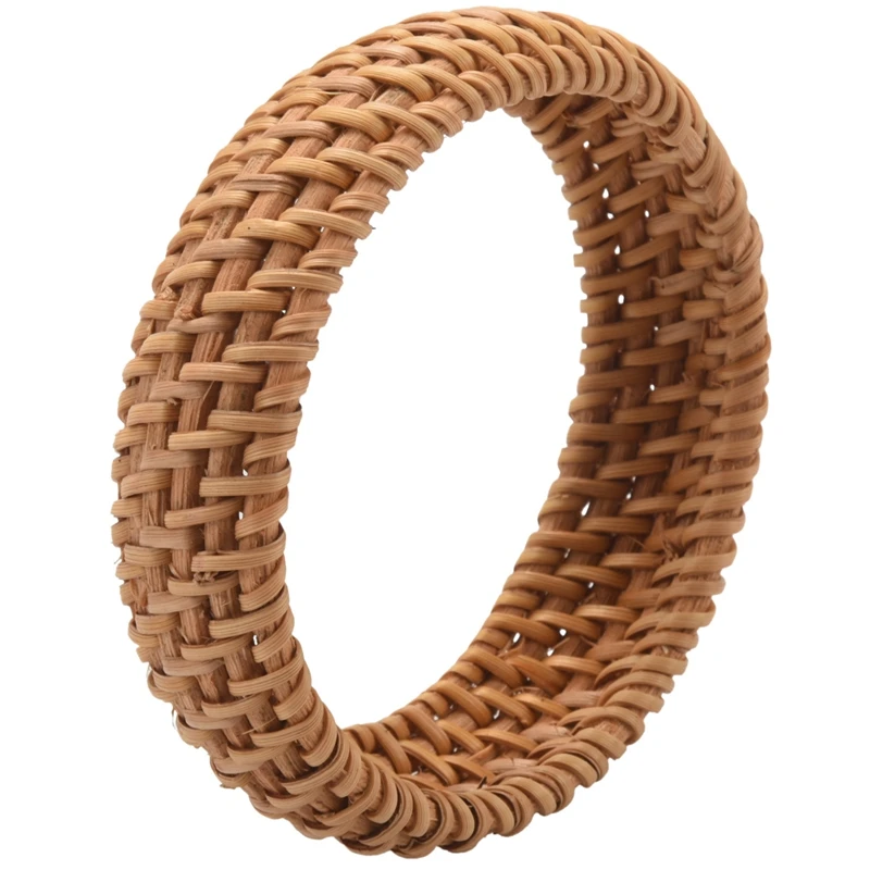 В этническом стиле Стиль ручной тканый браслет из Ротанговой Пальмы Простой