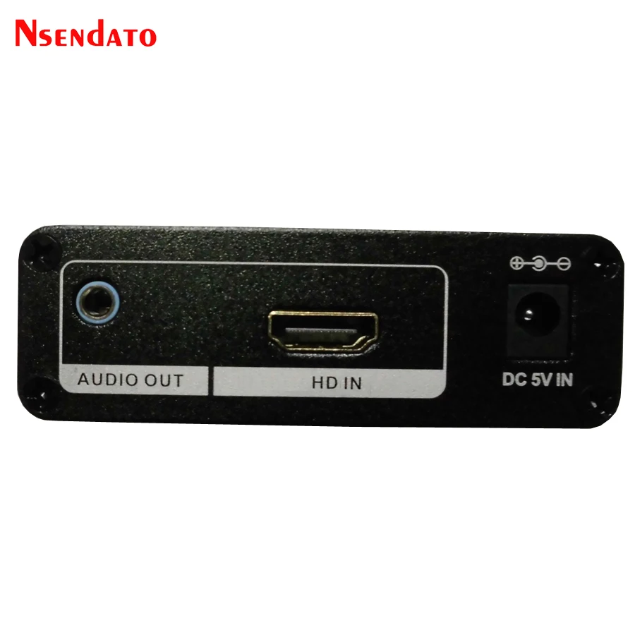 

Nsendato HD TO HD 4K*2K Scaler Video Converter Box 4K 60Hz 1080P Amplifier HD V1.4 Video Adapter With Audio Zoom for HDTV PC