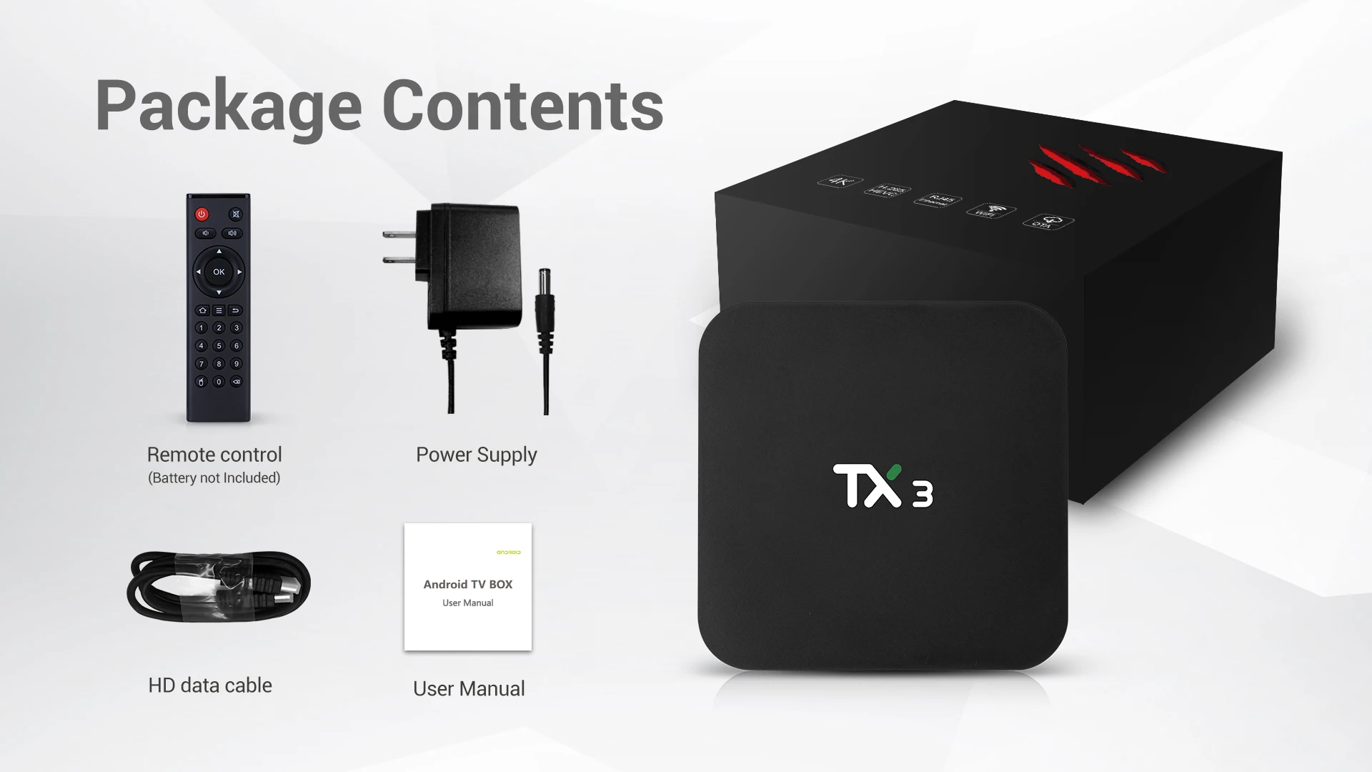 ТВ приставка Tanix TX3 S905X3 Amlogic Android 9 0 H.265 8K HDR 2 4G/5 ГГц Двойной Wi Fi BT 4 смарт приставки