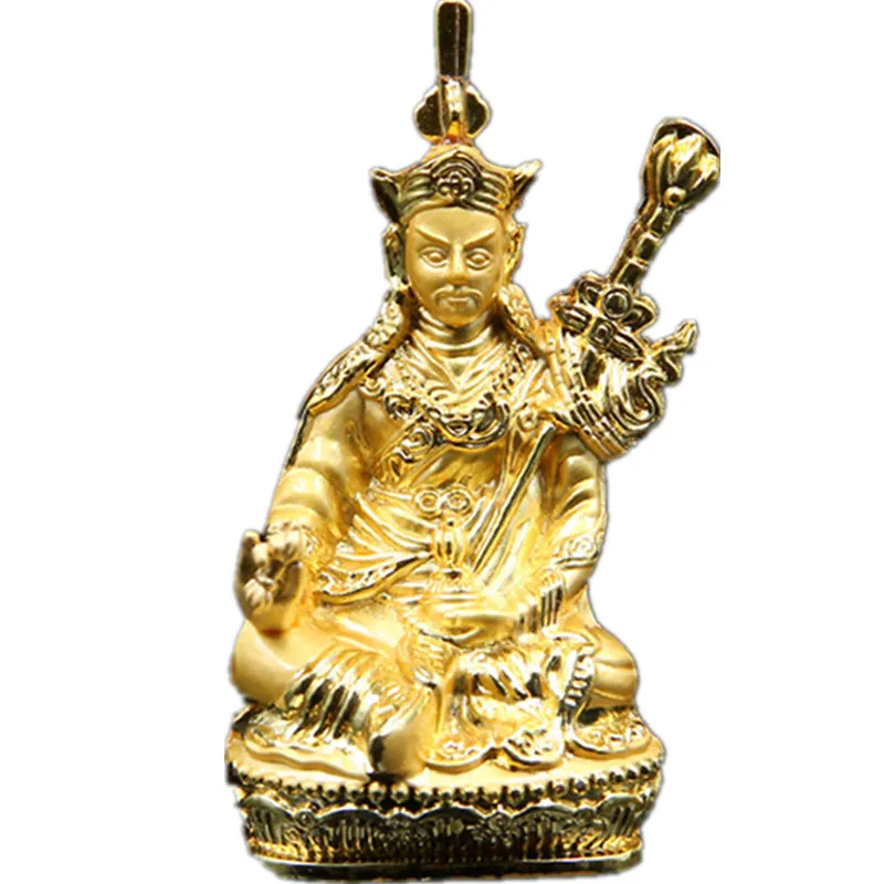 8 см позолоченная тантрическая буддийская Металлическая статуэтка Бодхисаттва