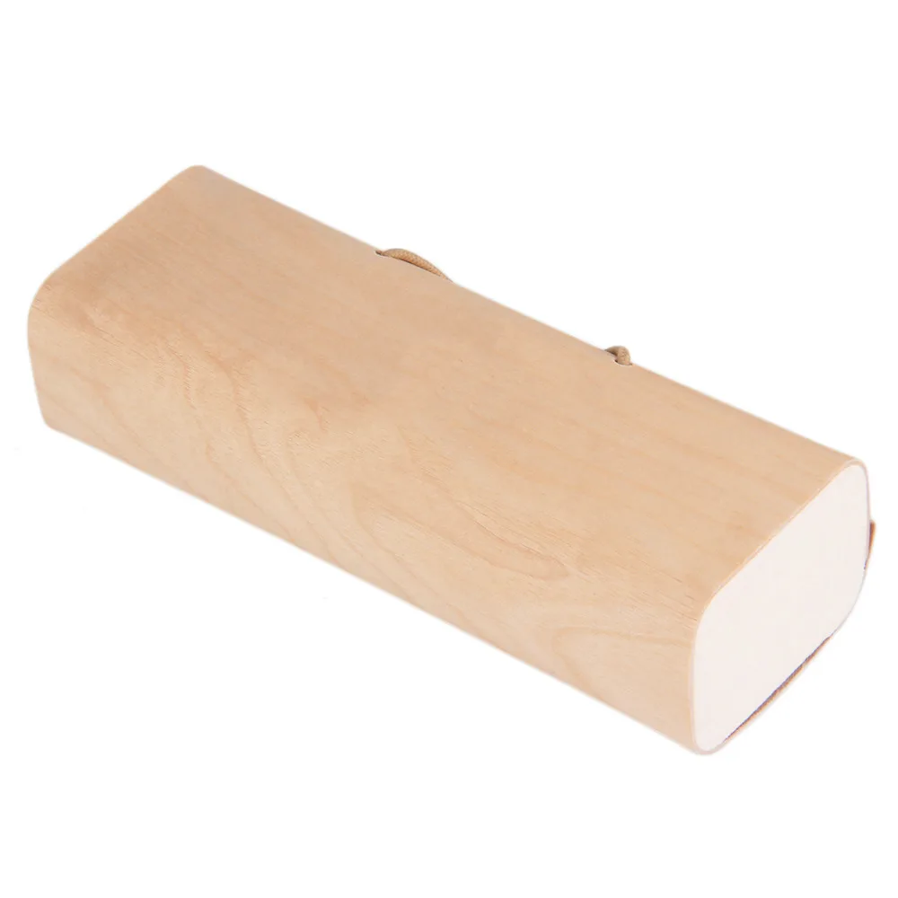 Portable Wooden Sunglasses Box Case Eye Glasses Clam Shell Protector | Eyewear Cases &amp Bags