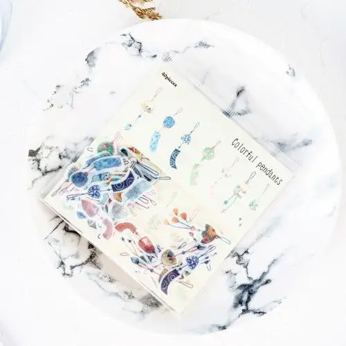 40 Pcs/lot refreshing flower mini paper sticker decoration stickers DIY ablum diary scrapbooking label sticker kawaii stationery - Цвет: B
