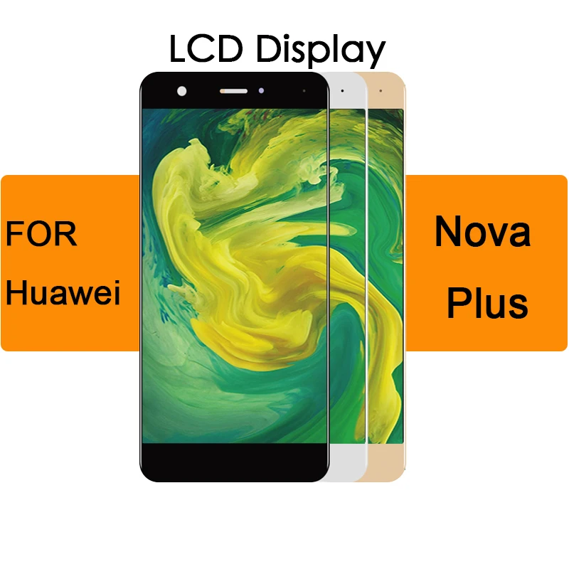 Фото Для Huawei Nova Plus ЖК-дисплей с сенсорным экраном в сборе запасные TD-LTE MLA-L11 MLA-L02 MLA-L12 |
