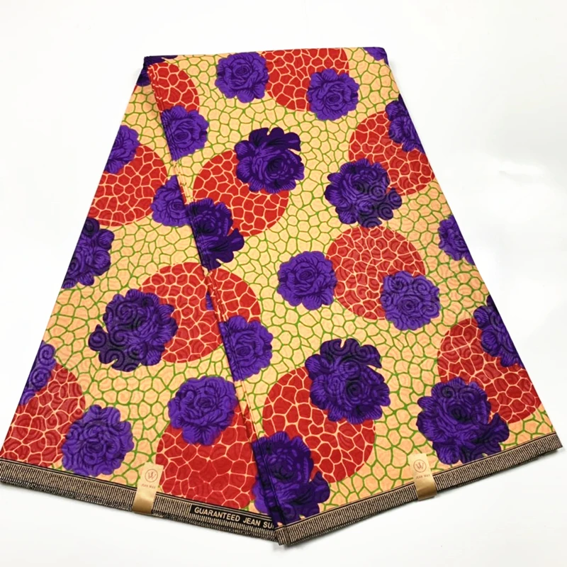 new arrival 6yard nigeria ankara fabric 2019 wax prints wholesale african 100% cotton print | Дом и сад