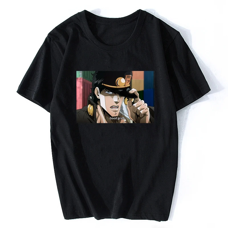 Футболка классная Jojo Необычные Приключения графический принт Мужская японская