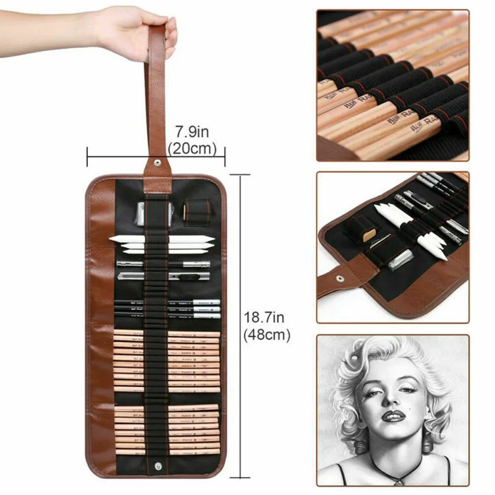 Набор чертежных карандашей 29 шт./компл. полный набор для набросков с графитовыми