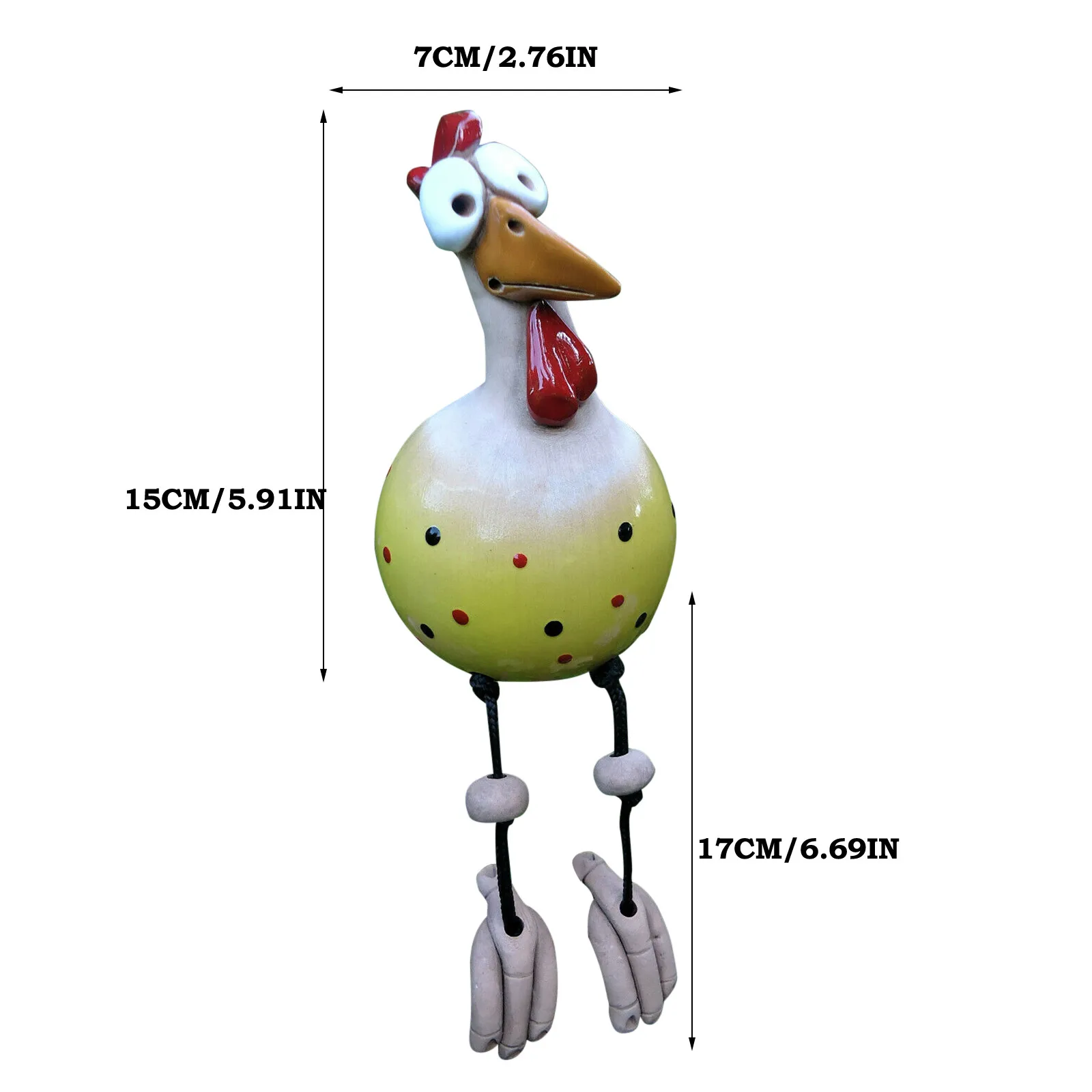 

Garden Decoration Chicken Garden Plug Hen Rooster Hens Bird Edge Seater Indoor Garden Accessories Outdoor Figuras Decorativas
