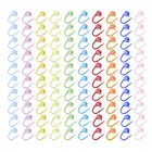 Маркеры для фиксации стежков, 100 шт., цветные пластиковые маркеры для вязания на спицах крючком маркеры для фиксации, инструменты для вязания, игольчатые скрепки