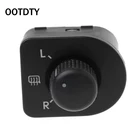 Ручка для бокового зеркала автомобиля, кнопка регулировки заднего вида, управление нагревом для VW Beetle Passat B5 Bora Golf 4 Jetta MK4 1J1959565F